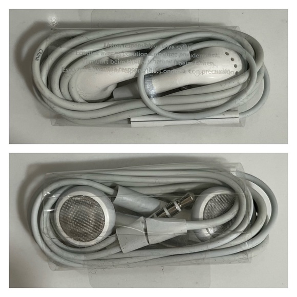 Apple Wired Earbud Headphone Jack Unopened White - Picture 2 of 6